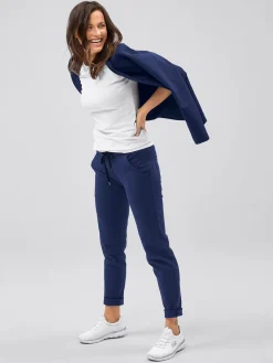 Blickdichte Interlock-Jerseyhose PETRA