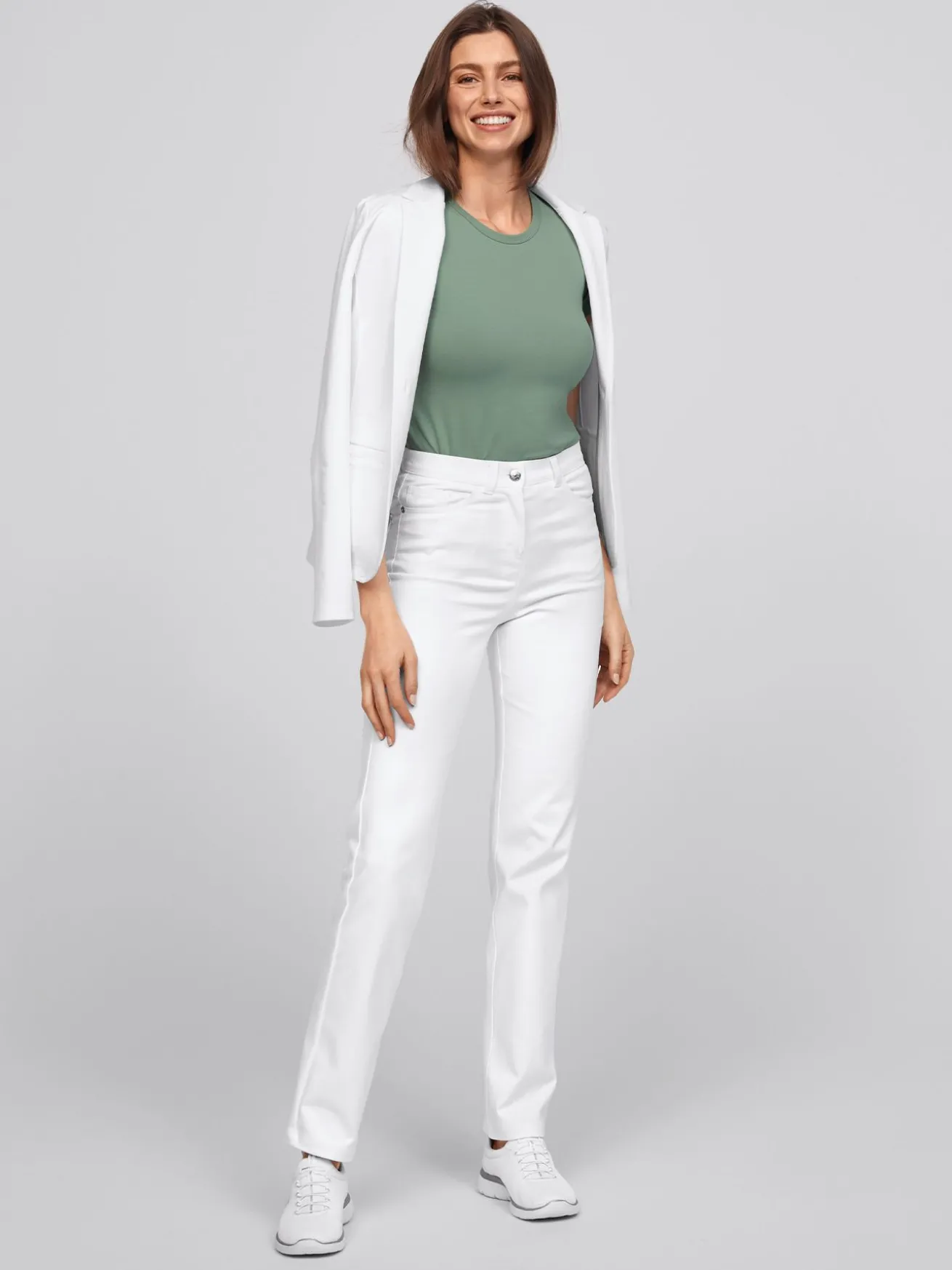 Cover-Flex-Jeans, blickdicht - High Waist BOMA