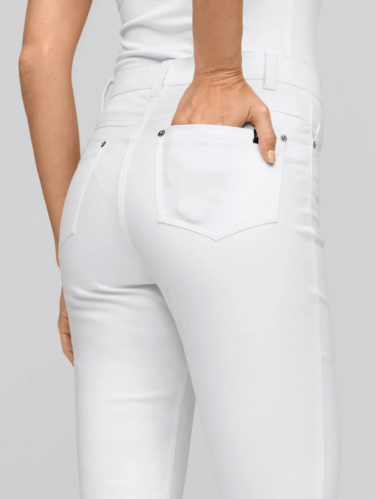Cover-Flex-Jeans VICTORIA, blickdicht - High Waist