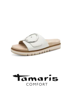 Damen Pantolette TAMARIS COMFORTweiß