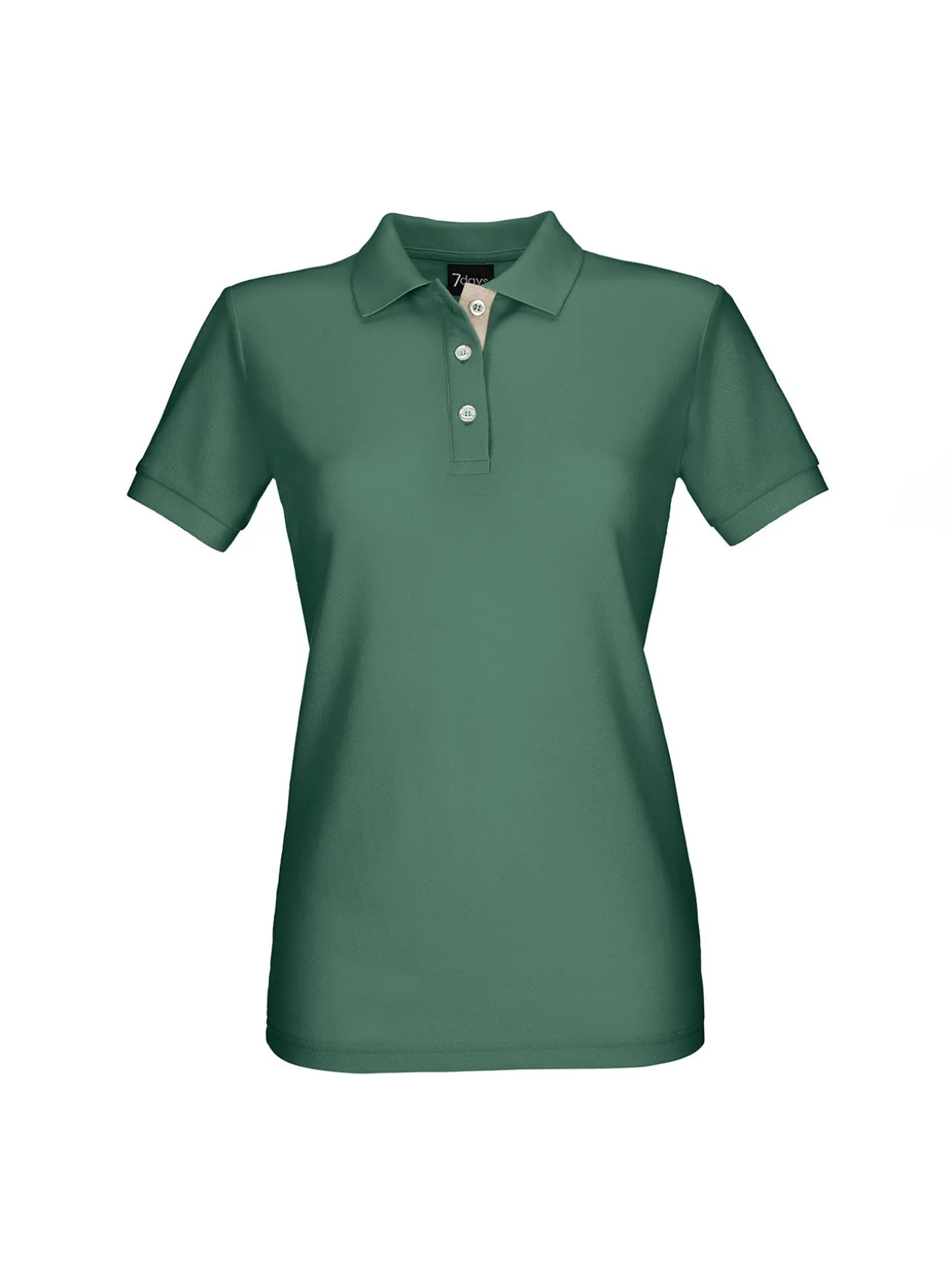 Poloshirt SARNIA, Piqué - Knopfleiste mit Kontrast