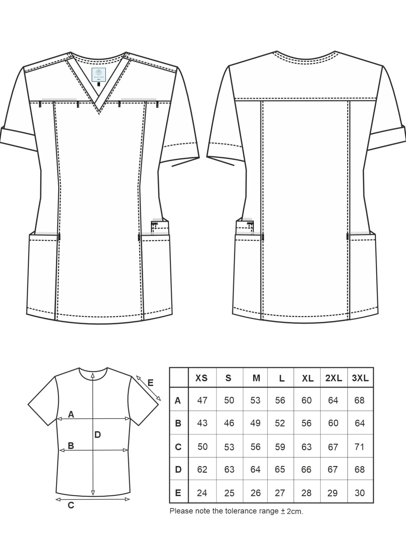 Selection Damenkasack VALERIA Lyocell (TENCEL™)
