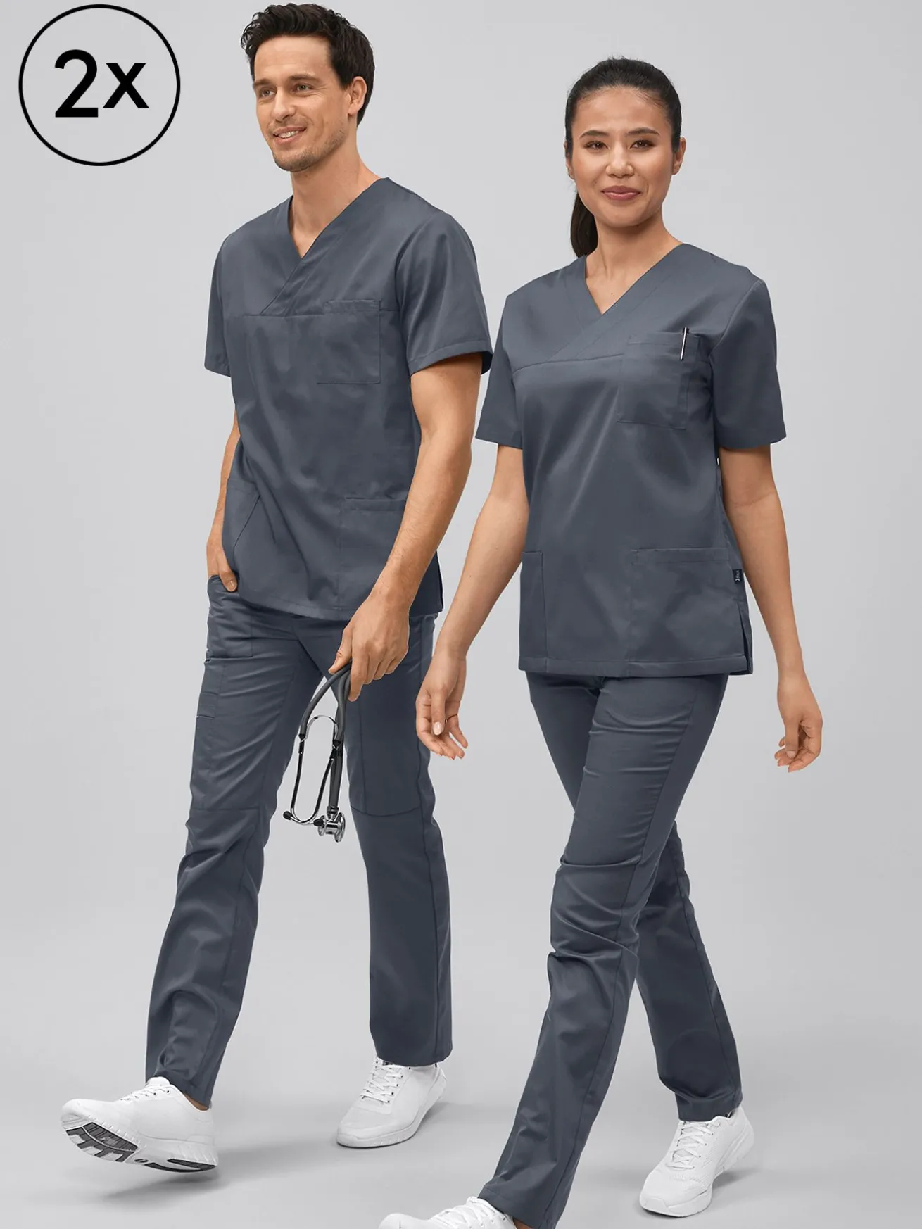 Unisex OP-Kasack PISA 2er-Pack