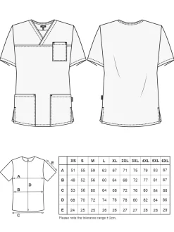 Unisex OP-Kasack PISA 2er-Pack